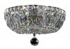 Lampa Sufitowa Żyrandol Glamour Kryształowy Nikiel Okrągły Basfor MAYTONI DIA100-CL-03-N